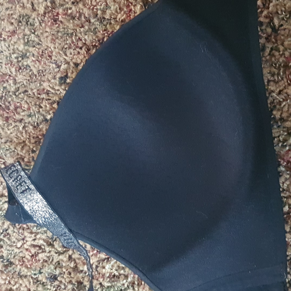 Victoria’s Secret T-Shirt Lightly Lined Wireless Bra w/ Logo Straps, Size 34DD - Picture 9 of 9